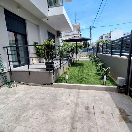 Floral Home 1 - Ground Floor Apt With Courtyard And Private Parking! Athena Bagian luar foto